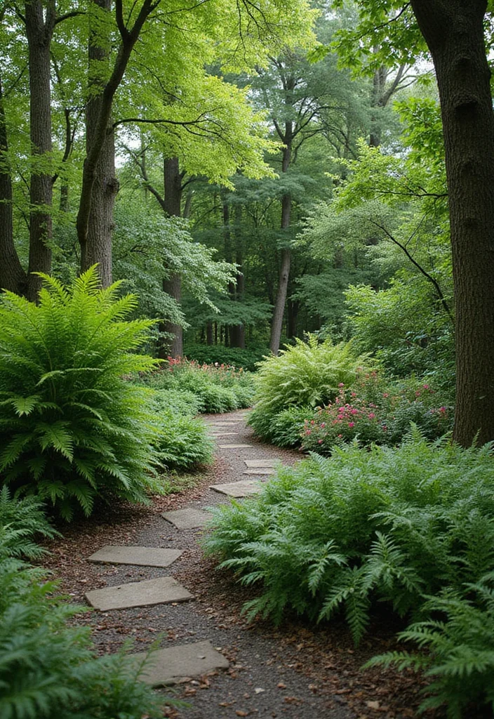 Texas Garden Ideas Landscape Design: A Bold Guide with 17 Southern-Style Inspirations - 8. Shade Gardens: Embracing the Cool Retreat