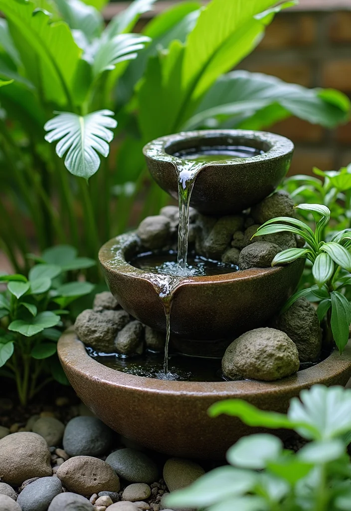 Tropical Garden Design Small Spaces: A Lush Guide with 20 Island-Inspired Visual Concepts - 10. Water Features for Tranquility