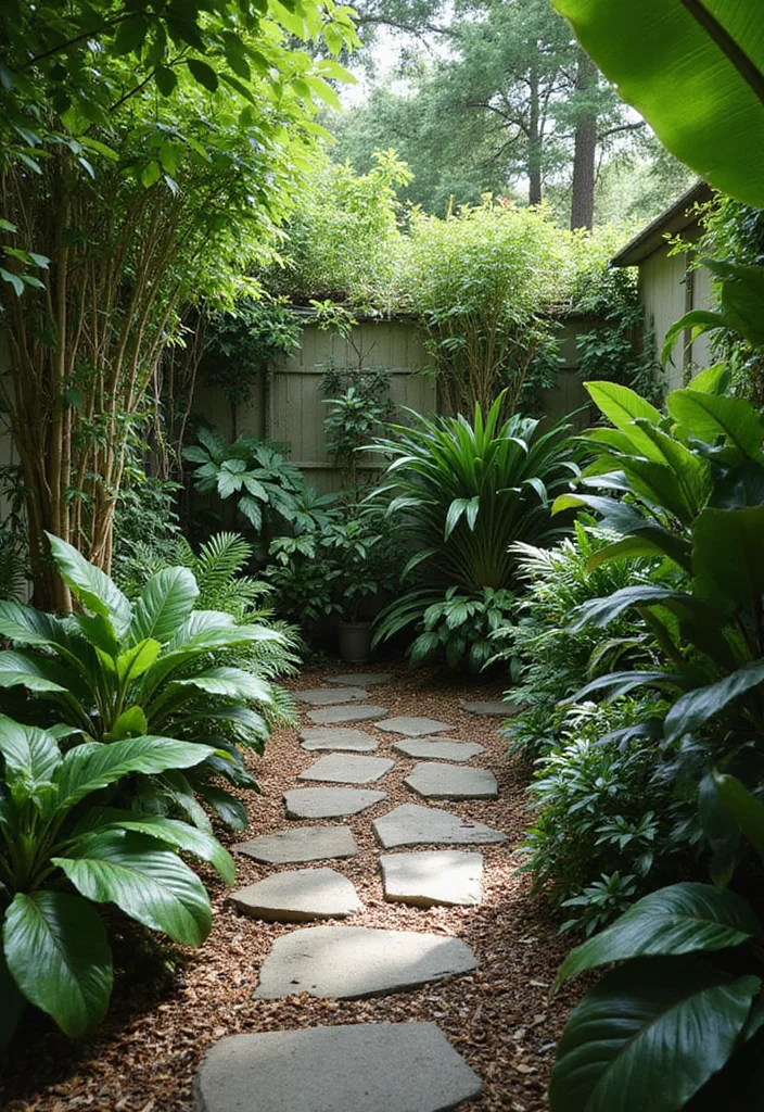 Tropical Garden Design Small Spaces: A Lush Guide with 20 Island-Inspired Visual Concepts - 11. Shade-Loving Tropical Plants