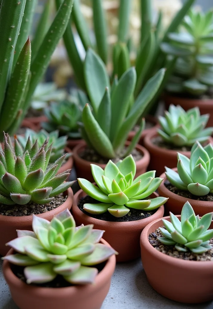 Tropical Garden Design Small Spaces: A Lush Guide with 20 Island-Inspired Visual Concepts - 2. Tropical Succulent Collection