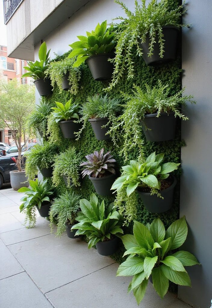 Tropical Garden Design Small Spaces: A Lush Guide with 20 Island-Inspired Visual Concepts - 4. Vertical Gardens for Limited Spaces