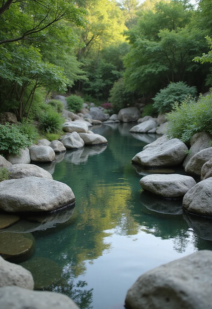 Zen Garden Design Meditation Space: A Calm Guide with 20 Serenity-Focused Inspirations - 20. Reflection Pools as Meditation Aids