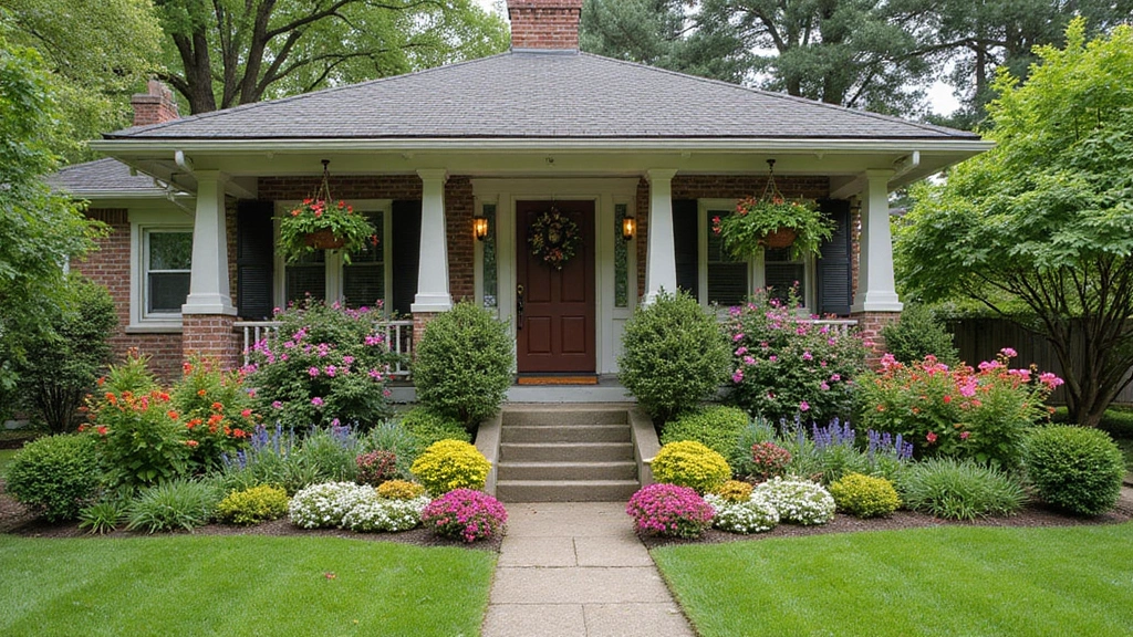 25+ Flower Garden Ideas in Front of House That Add Instant Curb Appeal