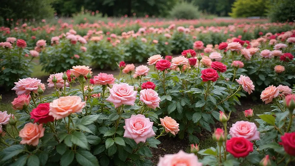 30 Rose Garden Design Layout Flower Beds for a Romantic Look